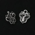 1 Pair Vintage Sweater Swirl Clip Cape Cloak Clips for Dress Retro Cardigan Clip Shawl Clasp Shirt Button Clip for Girl Women