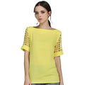 Summer Fashion Women Blouses & Shirts Hollow Out Sleeve Slash Neck Chiffon Blouse Plus Size