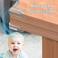 safety Baby Safety Silicone Table Corner Protector Furniture  Protection Cover Transparent Children Anti Collision Edge Guards