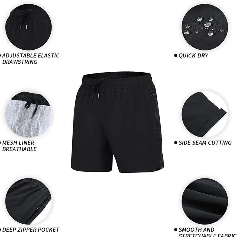 Summer Men's Swim Trunks Beach Shorts Elastic Closure | SAMAG