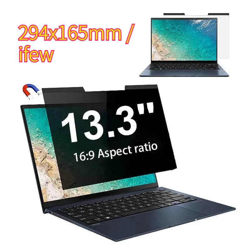 Universal Magnetic Laptop Privacy Screen Protector 13 14 - Visuel 9 | SAMAG