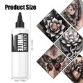 DQFART 240ml Triple Black/Withe Professional Tattoo Ink For Permanent Semi-permanent Skin Body Art Pigment Tattoo Supplies