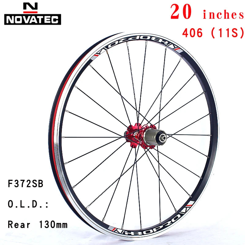 Bicycle Wheelset 20inch Novatec A271/F372SB V Brake 451 - View 10 | SAMAG