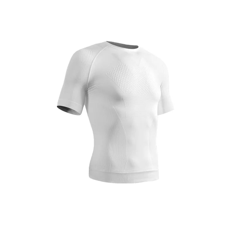 Men Body Shaper Knitted Thick Style GYM T-Shirt Slimming Shapewear Belly Control Compression Man Modeling Underwear Corset