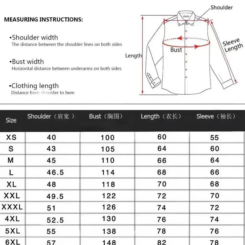 New Men's Long Sleeve Shirt Wave Button Casual Street | SAMAG
