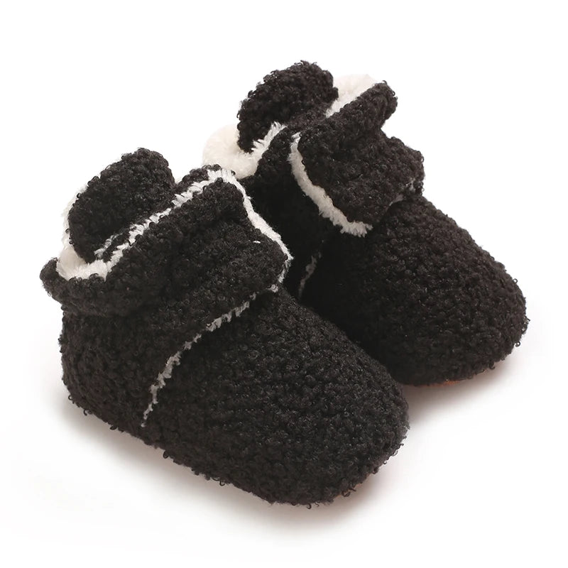 Winter Boots For Baby Boys And Girls Snow Soft Sole Anti Slip And Warm Flat Shoes Baby's First Walking Baby Shoes Boots 0-18