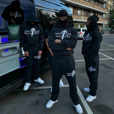Men's Fashion Casual Tracksuits Outdoor Fitness Jogging Hooded Sets Sports Luxury Hoodie Drawstring Pants Suit | SAMAG