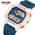 SKMEI 2641 Military Countdown Mens Wristwatches Chrono Alarm Watches Dual-display Digital Watch for Men Waterproof Relojes