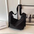 Fashion High Capacity Solid Color Single Shoulder Totes Bag Nylon Hobos Crossbody Bags Solid Casual Zipper Women's Bags