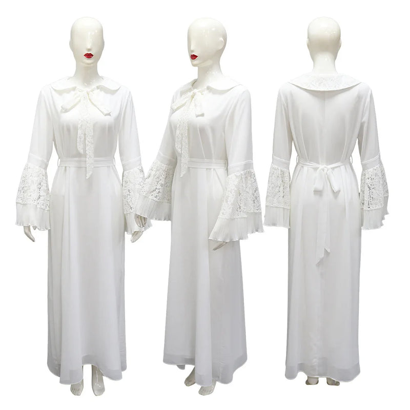 Long Dress Muslim Robe Abaya Ramadan Dubai Luxury Islam | SAMAG