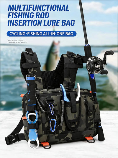Outdoor Camping, Hiking, Front Chest Back, Vest Bag | SAMAG