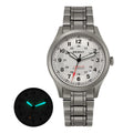 BERNY Titanium Automatic Men's Field Watches Date Sapphire Super Luminous Sports Easy Read Outdoor 10ATM Mechanical Watch