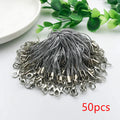 20/50Pcs Lobster Clasp Lanyard Strap Cord Mobile Straps Charm Nylon Key Ring Chain For DIY Jewelry Making Accessories