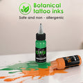 KVM 1oz (30ml) 7/14 Colors Professional Tattoo ink for Body Art Natural Plant Micro Pigment Permanent Tattoo Ink For Body Paint