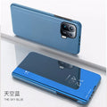 Smart Mirror Flip Case for Xiaomi Poco X3 Redmi Note 10 9 9s 11 8 8T 10s 11T Pro Max Plus 9A 9C Mi 9T Lite 5G Stand Cover Coque