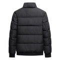 8XL Stand Collar Cotton Parkas Men Autumn Winter Thick Padding Baseball Collar Parkas Men Korean Fashion Outerwear Down Coat Man