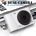 Digital Camera 4K 24 Million Pixels Children Camcorder 16x Zoom Compact Cameras Auto Focus for Kids Adult Beginners Photograph