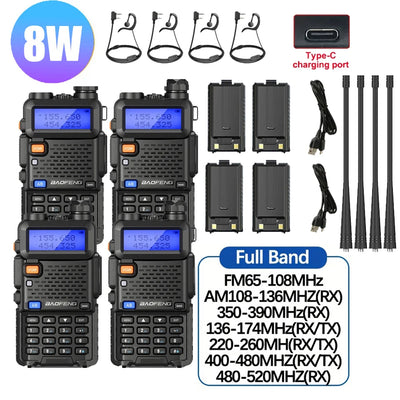 Baofeng UV-5R 8W/5W Tri-Power Walkie Talkie High Power | SAMAG