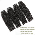 10-30 Inch Burmese Curly Bundles Curly Bundle Brazilian Virgin Hair 1/3/4 Bundle 12A Weave Extensions Natural Black Human Hair Bundles And Weaves