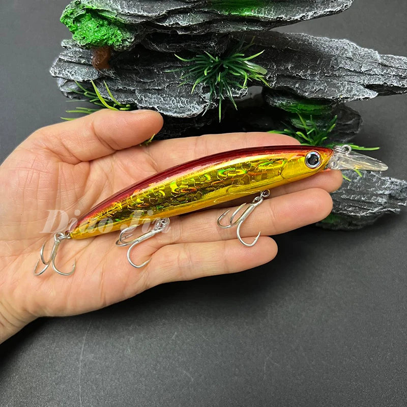 20g 110mm Floating Minnow Fishing Lure Seabass Hard - View 16 | SAMAG