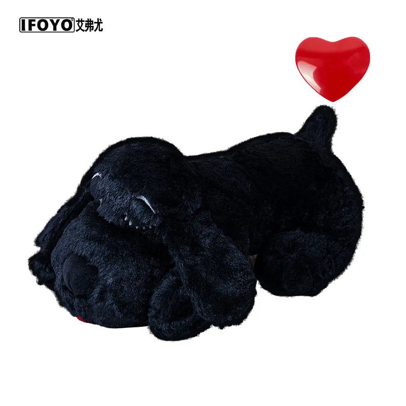IFOYO Pet Heartbeat Puppy Behavioral Training Dog Plush Pet Comfortable Snuggle Anxiety Relief Sleep Aid Doll Durable Drop Ship