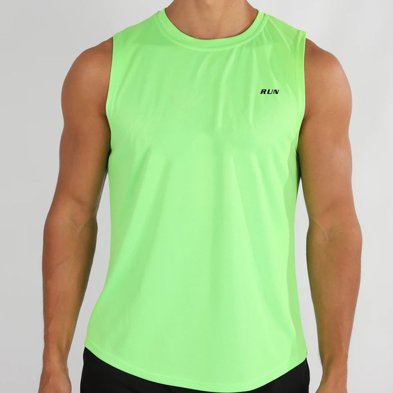 Men's Summer Fitness Vests, Fitness Training Clothes, Speed Fitness, Loose Sleeveless Shirts, Men's Fashion Basketball Vests