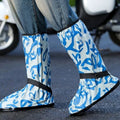 High Summer Work Male Shoes Print Mud Fashion On Offer Waterproof and Non-slip Wear-resistant Plastic Low-heel Men's Rain Boots