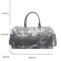 Fashion Canvas Tie-dye Women's Travel Bag Luxury Designer Boston Bag Large capacity shoulder crossbody bag with shoe compartment