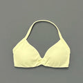 Sports Strappy Bra Yoga Underwear Women Gym Top Running Exercise Backless Bra High Support Active Wear Fitness Workout Halter