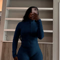 Fall Siold Bodycon Zipper Crop Top Women Tracksuits Sets+Trousers Women Black Gray 2 Two Pieces Matching Leggings Shorts Suits