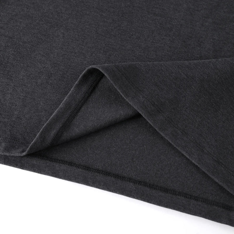 2 Pcs/Set Long Sleeve Thermal Underwear Men Dralon Velvet Fabric Long Johns Pants Front Open Winter/Autumn Warm Suit Solid Color