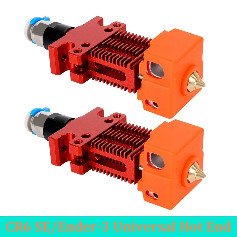 3D Printer Parts CR6 SE J-head Assembled Print Head Hot End Hotend Kit All Metal Extrusion Extruder for Ender 3 CR5 PRO CR6 SE