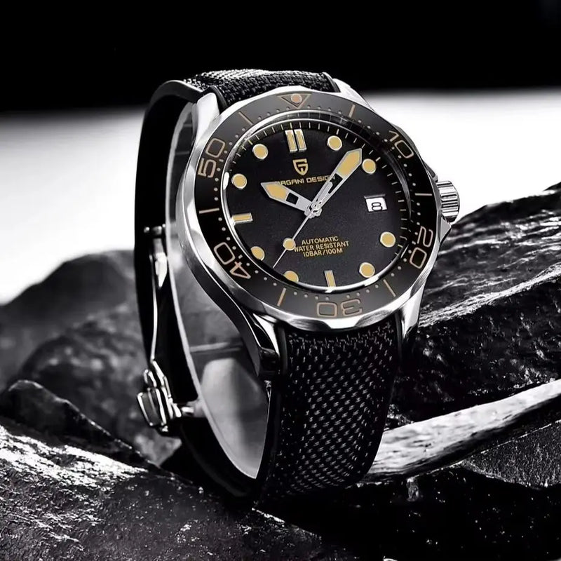 PAGANI DESIGN Men's Mechanical Watches Luxury Automatic Watch For Men Luminous Diving Steel Watch Japan NH35 Wristwatch 2023 New