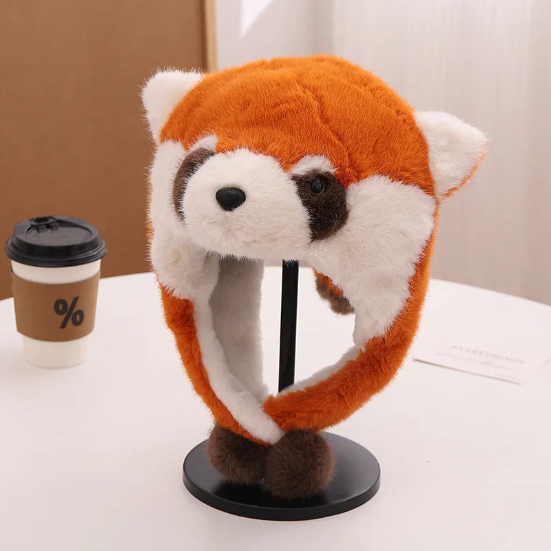 Winter Women Home Pajamas Cartoon Raccoon Kigurumi | SAMAG
