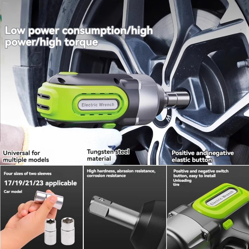 Electric Car Jack with Electric Impact Wrench  Portable Car Jack for SUV MPV Sedan Truck Change Tires Garage Repair