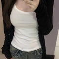 KING BRAND Women's Thin Silk Open Cardigan Sun Protection Vest V-neck Knitted Air Conditioning Outerwear Summer Casual Style