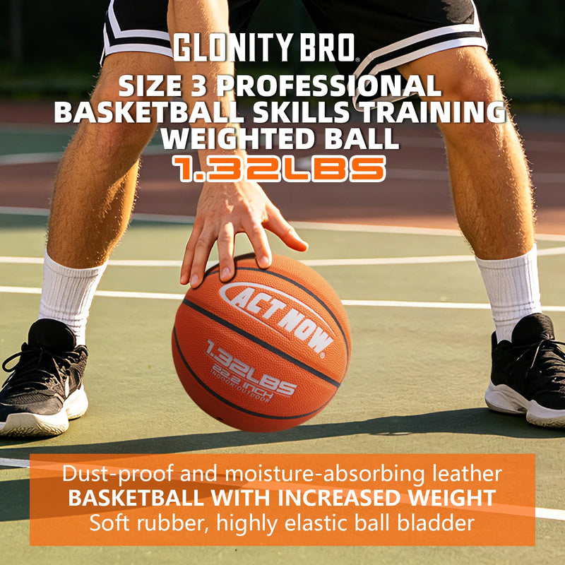 Trainer Heavy Basketball Size 3 Small Ball Weighted - View 3 | SAMAG