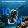 Mini 4K Action Camera Hands-Free Body Camcorder Portable Video Recorder for Cycling & Outdoor Adventures