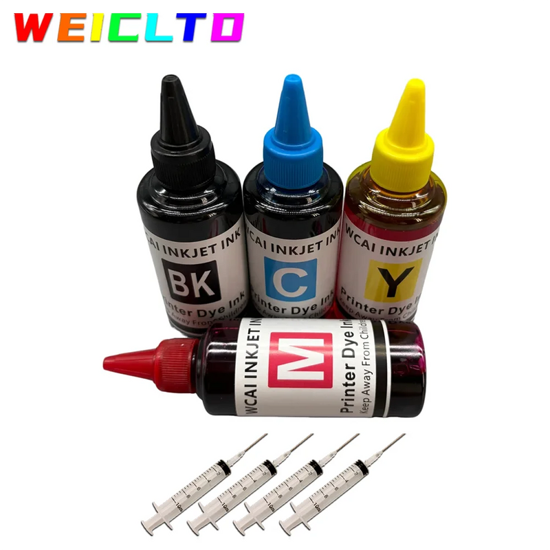LC223 LC227 LC225 LC203 LC263 100ml Refill Dye Ink for Brother DCP-J4120 MFC-J4420 J4620 J4625 J5320 J5620 J5625 with syringe