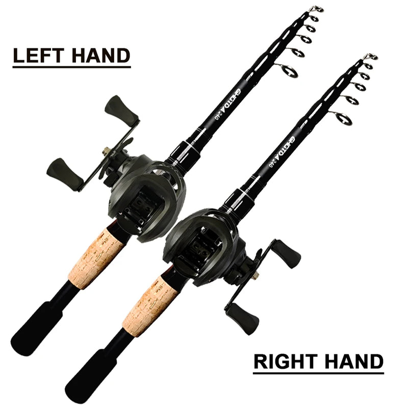 1.8-2.4m Casting Fishing Rod Combo Bait Weight 8g-25g | SAMAG