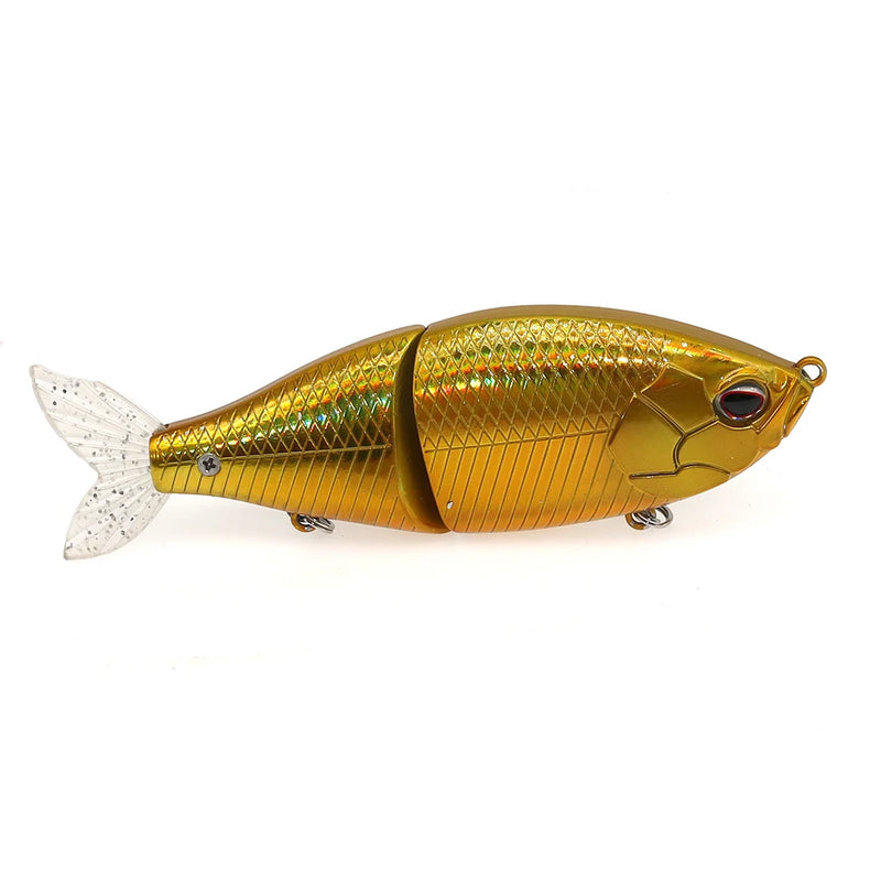 Floating Fishing Swimbait Lure with Soft Tail Jointed | SAMAG