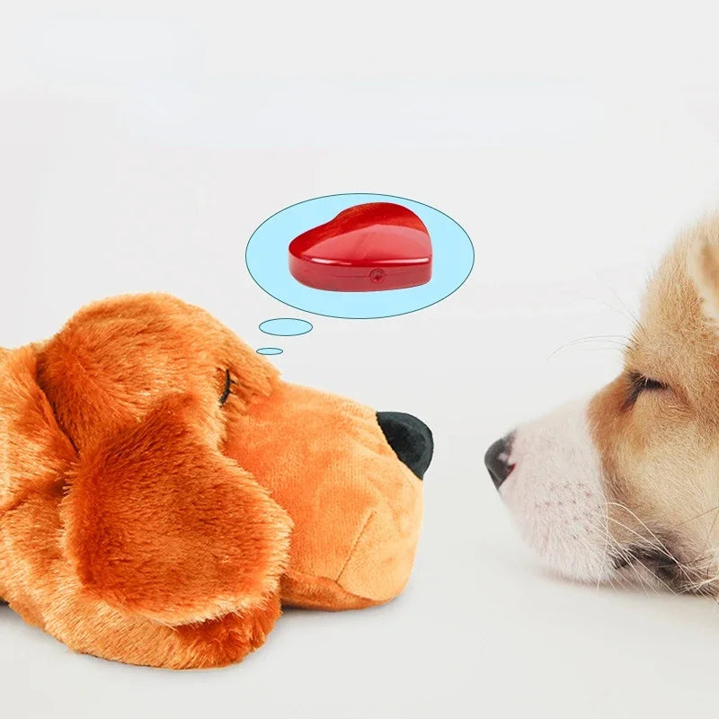 IFOYO Pet Heartbeat Puppy Behavioral Training Dog Plush Pet Comfortable Snuggle Anxiety Relief Sleep Aid Doll Durable Drop Ship