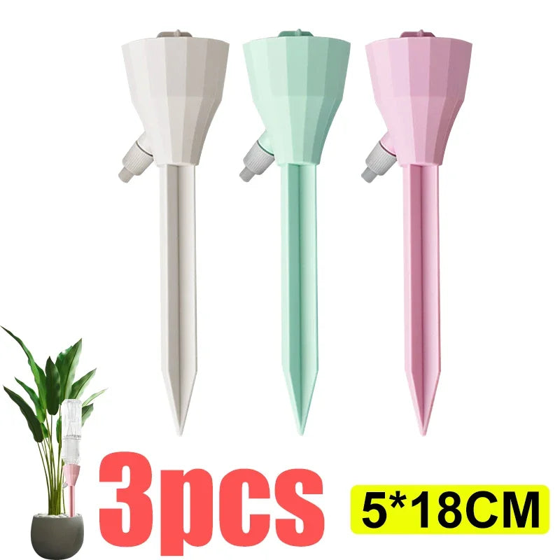 Plants Irrigation System Adjustable Drip Irrigation System Automatic Self Watering Spikes Indoor Outdoors Potted Garden Supplies
