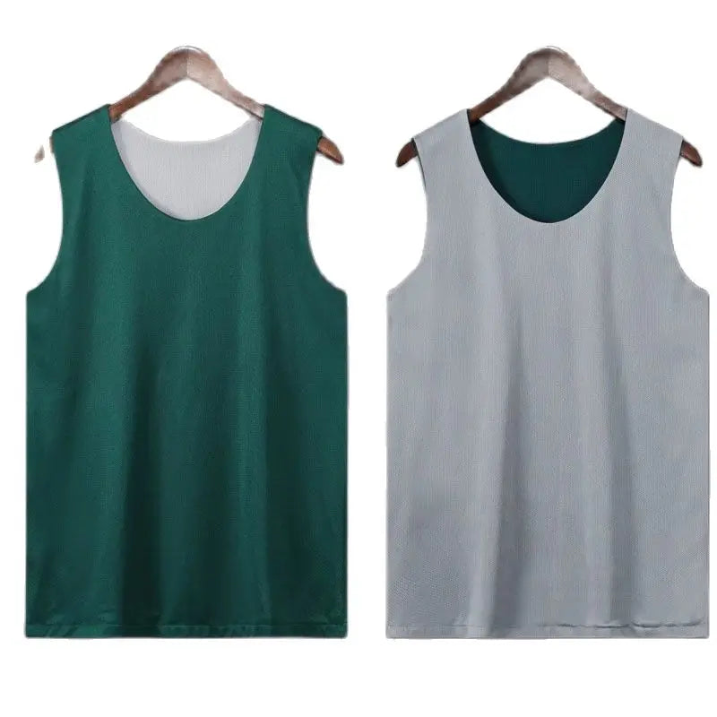 Men Reversible Basketball Jersey Anti-Pilling Breathable Basketball Jerseys Polyester Youth College Basketball Jerseys Custom