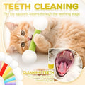 New Soft Q Tip Cat Self-Play Giant Swabs Shape Cotton Swab Shape Cat Durable Bite-Resistant Interactive Cat Indoor Cats