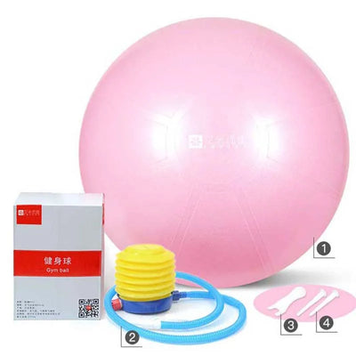 65cm Diameter Anti - burst PVC Fitness Yoga Ball with air | SAMAG