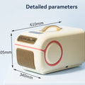 Portable Air Conditioner, Mini Dehumidifier, Camping AC Unit, Small Space Cooling, Compact Portable AC, 2-in-1 Cooler Machine