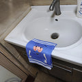 Cute cartoonTowelie Hand Towel Quick-Dry Polyester Woven Dish Cloth Super Soft Fantasy Themed Oblong Towel for Kitchen Bathroom
