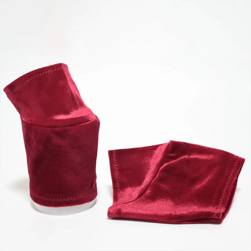 2Pcs Pole Dance Shoe Protectors Velvet Anti Scratch Stripper Shoe Protectors