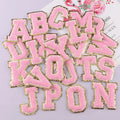 On Clothing Towel English Alphabet Decoration DIY Applique Accessories Patches Clothing Badges Clothes Embroidery Appliques